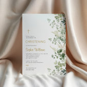 フォレストグリーン《キリスト教》洗礼式や命名式招待状 招待状