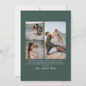 フォレストグリーン ダブルアーチ フォト シーズンカード (裏面)