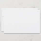 フォレストグリーン&ホワイトカスタム紙シート (裏面)