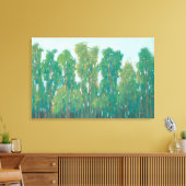 フォレストグリーンII キャンバスプリント (インサイチュ (リビング))