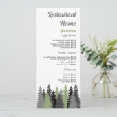 フォレストグレー レストラン スリムライン メニュー (スタンド正面)