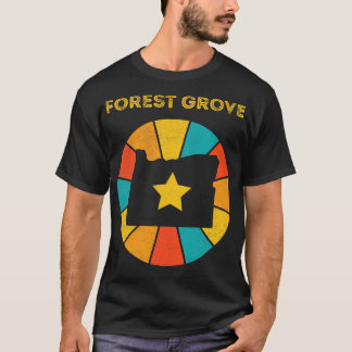 フォレストグローブオレゴン動揺してヴィンテージ土産1 Tシャツ