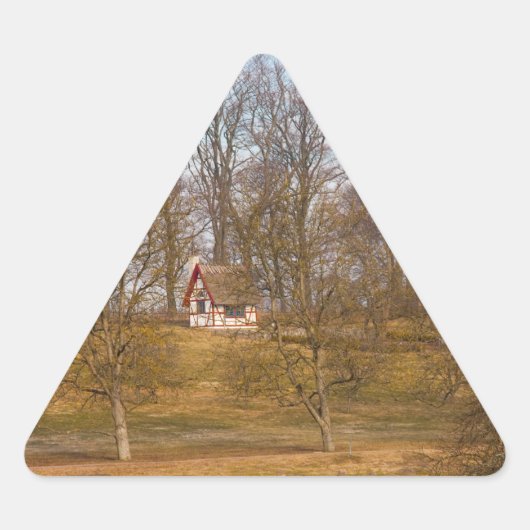 フォレストコテージ 三角形シール (正面)