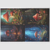 フォレストコラージュ1デコページ紙 薄葉紙 (正面)