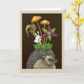 フォレストコレクターのグリーティングカード カード (黄色い花)