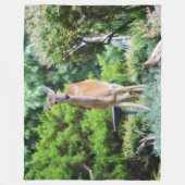 フォレストシカ フリースブランケット (正面)