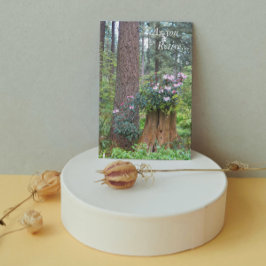 フォレストシャクナゲフローラ退職証 カード