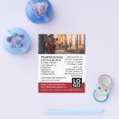 フォレストショット、写真、写真家の採用 チラシ (シングル)