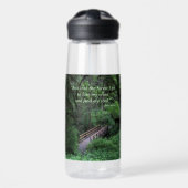 フォレストジョンミュア引用文への道 ウォーターボトル (正面)