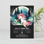 フォレストスイートホース誕生日 招待状 (スタンド正面)