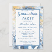 フォレストスタイリッシュサンセットパーティの招待状 招待状 (正面)