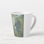 フォレストスティルムーンシナーズホワイト稲妻酒 カフェラテマグ (右アングル)