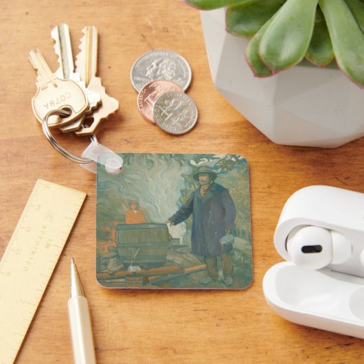 フォレストスティルムーンシナーズホワイト稲妻酒 キーホルダー (デスク)