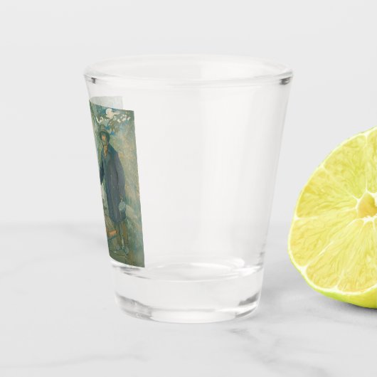 フォレストスティルムーンシナーズホワイト稲妻酒 ショットグラス (右)