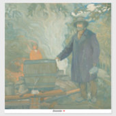 フォレストスティルムーンシナーズホワイト稲妻酒 シール (シート)