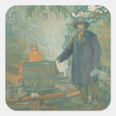 フォレストスティルムーンシナーズホワイト稲妻酒 スクエアシール (正面)