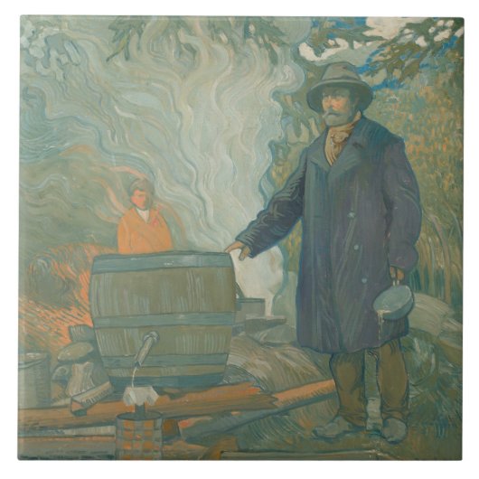 フォレストスティルムーンシナーズホワイト稲妻酒 タイル (正面)