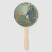 フォレストスティルムーンシナーズホワイト稲妻酒 ハンドファン (裏面)