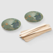 フォレストスティルムーンシナーズホワイト稲妻酒 ハンドファン (組立なし)