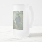 フォレストスティルムーンシナーズホワイト稲妻酒 フロストグラスビールジョッキ (正面右)