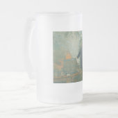 フォレストスティルムーンシナーズホワイト稲妻酒 フロストグラスビールジョッキ (正面左)