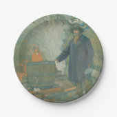 フォレストスティルムーンシナーズホワイト稲妻酒 ペーパープレート (正面)