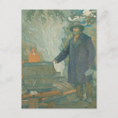 フォレストスティルムーンシナーズホワイト稲妻酒 ポストカード (正面)