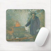 フォレストスティルムーンシナーズホワイト稲妻酒 マウスパッド (マウス)