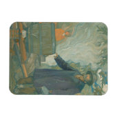 フォレストスティルムーンシナーズホワイト稲妻酒 マグネット (横)