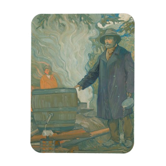 フォレストスティルムーンシナーズホワイト稲妻酒 マグネット (縦)