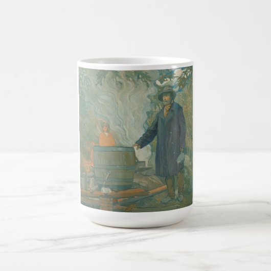 フォレストスティルムーンシナーズホワイト稲妻酒 モーフィングマグカップ (中央)