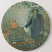 フォレストスティルムーンシナーズホワイト稲妻酒 缶バッジ (正面)