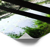 フォレストストリーム写真を試してみることにする ポスター (角)