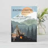 フォレストスパキャンプバチェロレッテウィークエンド招待状 招待状 (スタンド正面)