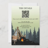 フォレストスパキャンプバチェロレッテウィークエンド招待状 招待状 (裏面)