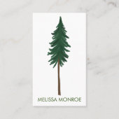 フォレストセラピーパインツリーズ 名刺 (正面)