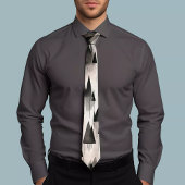 フォレストタイインスパイアパターン(の模様が)あるプ ネクタイ