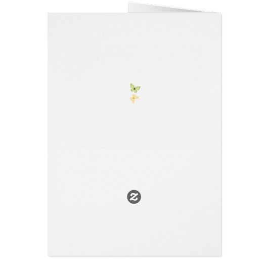 フォレストダークコテージコア誕生日カード (裏面)