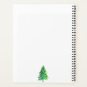 フォレストツリーウォーターシンプルカラー結婚デイ プランナー手帳 (裏面)