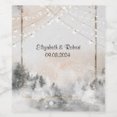 フォレストツリーウッドランド ワインラベル (シングルラベル)