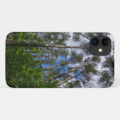 フォレストツリーズスカイベラルーシ自然iPhone 11ケース Case-Mate iPhoneケース (裏面(横))
