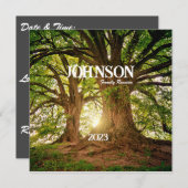 フォレストツリーファミリー懇親会招待状 シーズンカード (正面/裏面)