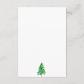 フォレストツリーフローラ結婚QrのWebサイト エンクロージャーカード (裏面)