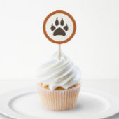 フォレストテーマ誕生日ラウンドスティッカー – ウルフ ラウンドシール