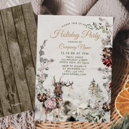 フォレストディアホリデー企業のクリスマスパーティー 招待状