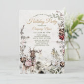 フォレストディアホリデー企業のクリスマスパーティー 招待状 (スタンド正面)