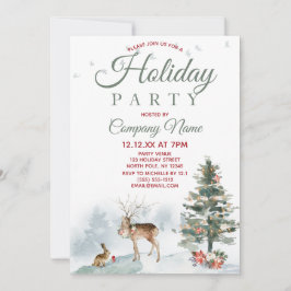 フォレストディアホリデー企業のクリスマスパーティー 招待状