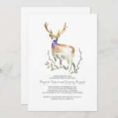 フォレストディアリハ素朴ーサルディナー 招待状 (正面/裏面)