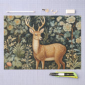 フォレストディアーウィリアムモリスコテージコアデコページ 薄葉紙 (クラフト)