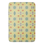 フォレストデイジーフロア（名前あり） バスマット (正面縦)